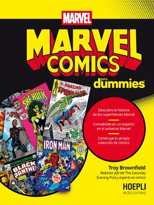 cover image of Marvel Comics para dummies